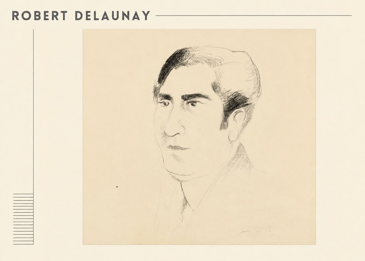 Robert Delaunay Robert Delaunay V No1 - Poszter