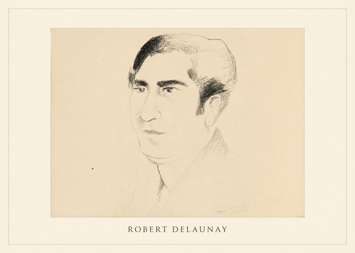 Robert Delaunay Robert Delaunay V No4 - Poszter