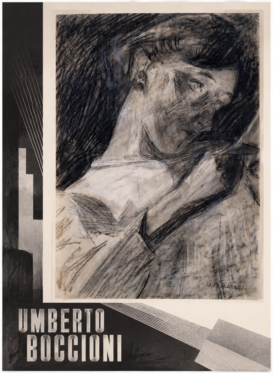 Umberto Boccioni Figure Study II No4 - Poszter