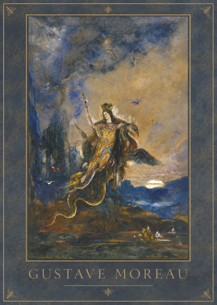 Gustave Moreau Les Fées No1 - Poszter