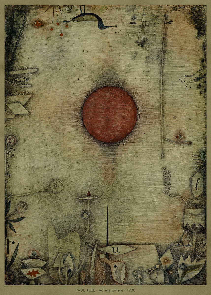 Paul Klee Ad Marginem No6 - Poszter