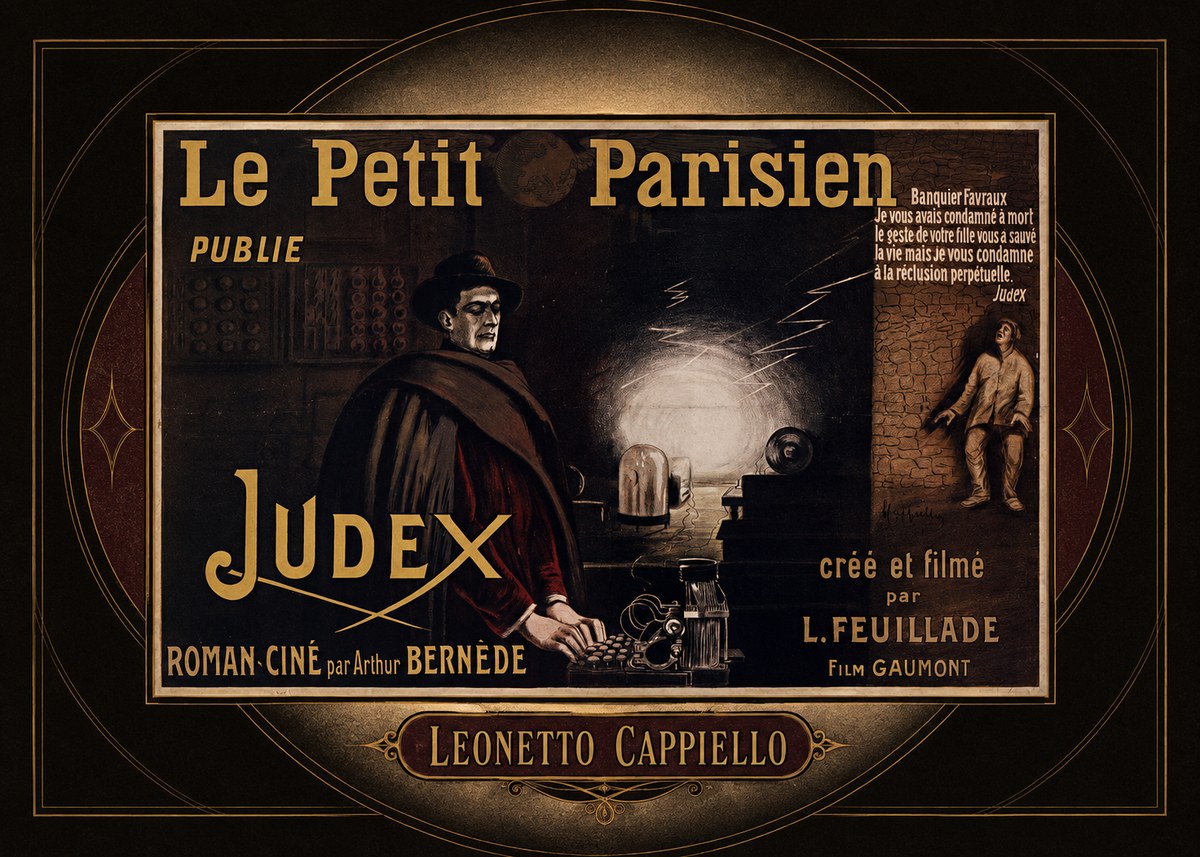 Leonetto Cappiello Judex No4 - Poszter