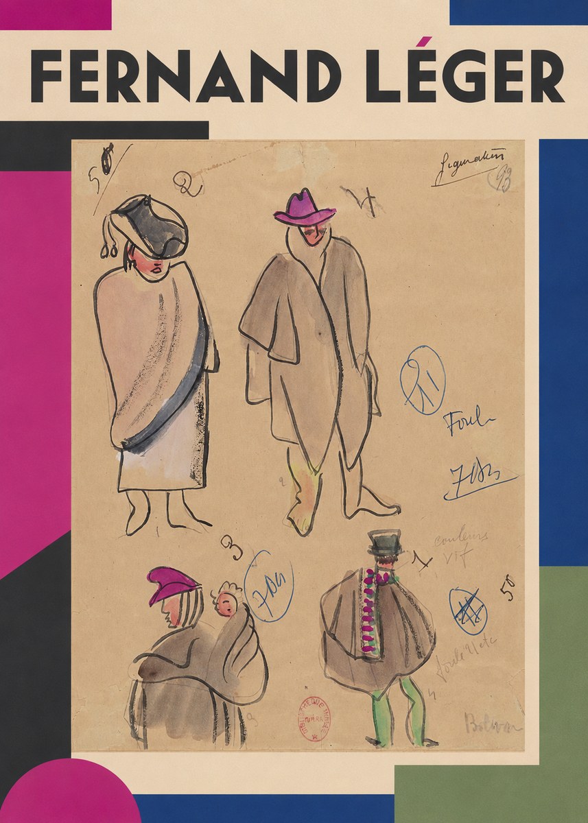 Fernand Léger Pygmalion No1 - Poszter