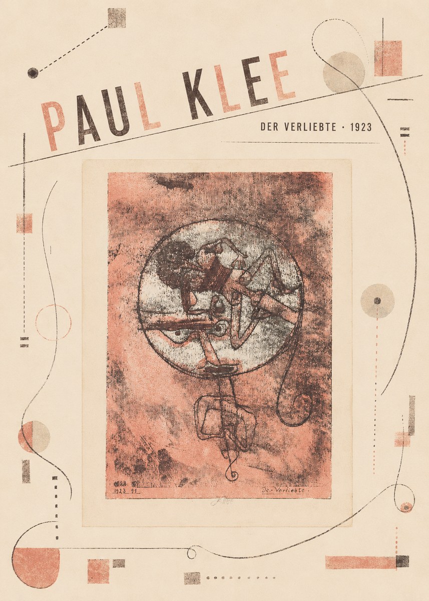 Paul Klee Der Verliebte II No5 - Poszter