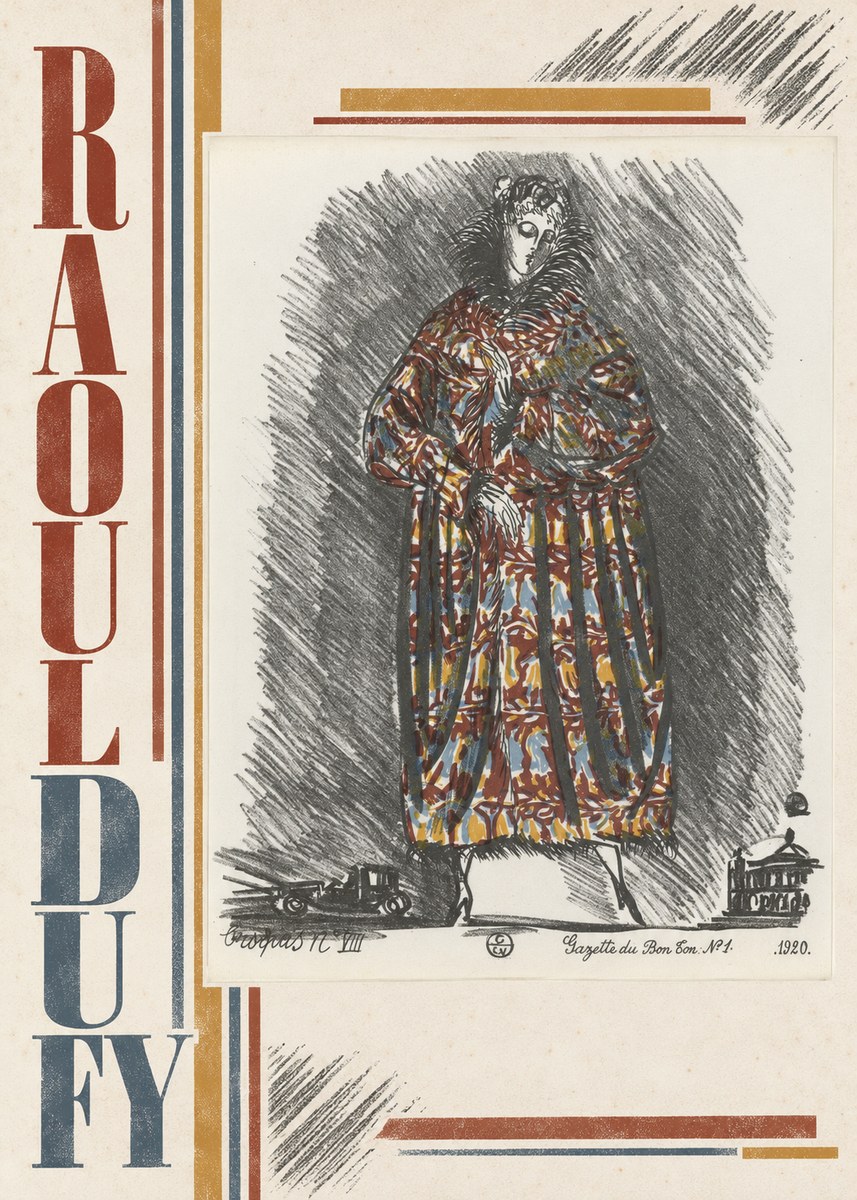 Raoul Dufy Croquis N. Viii No3 - Poszter