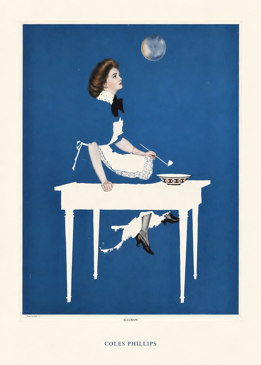 Coles Phillips Illusion No6 - Poszter