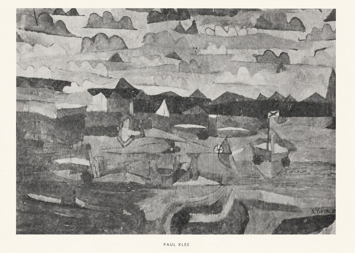 Paul Klee Coastal Landscape No6 - Poszter