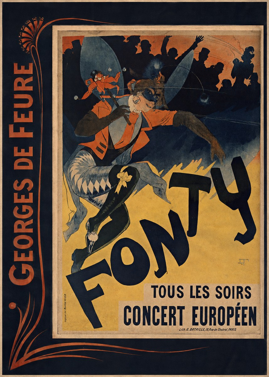 Georges de Feure Fonty II No2 - Poszter