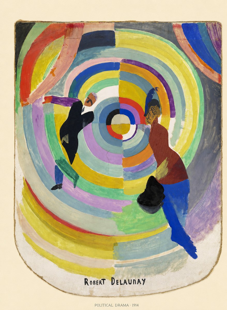 Robert Delaunay Political Drama No6 - Poszter