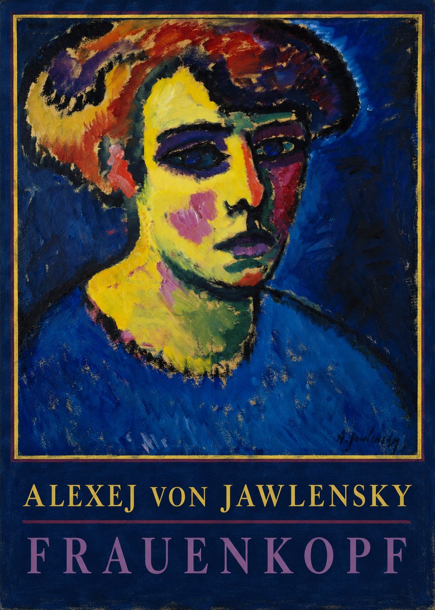 Alexej von Jawlensky Frauenkopf No1 - Poszter