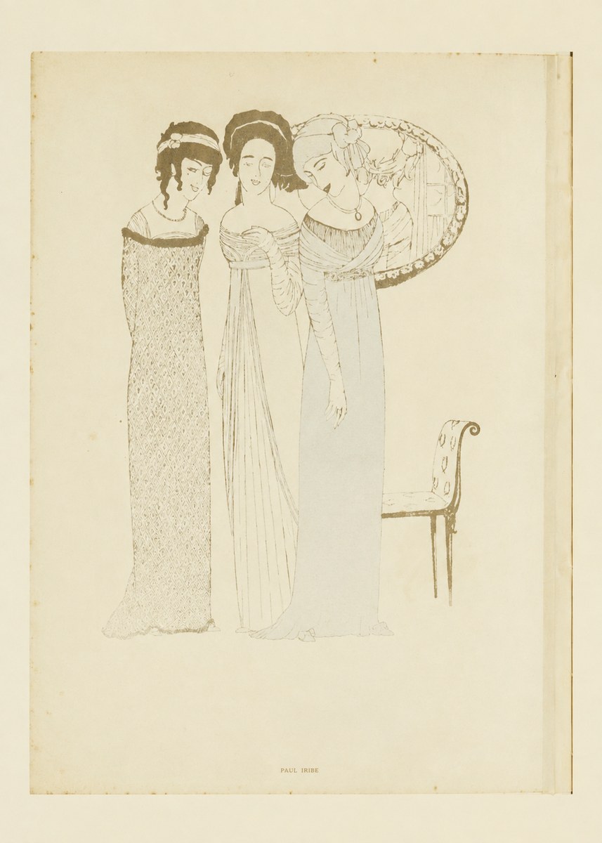 Paul Iribe Elegant Figures No5 - Poszter