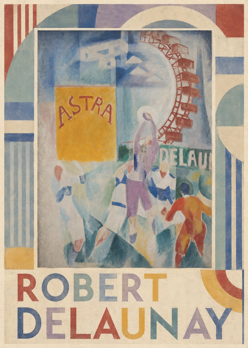 Robert Delaunay Poster for Astra No1 - Poszter
