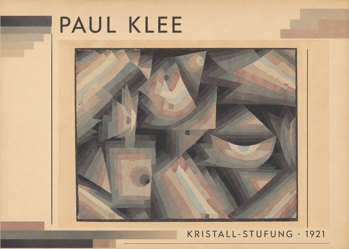 Paul Klee Kristall-stufung II No1 - Poszter