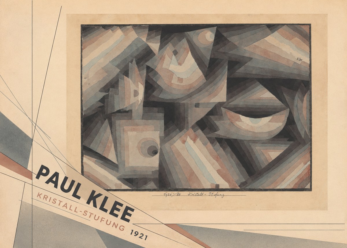 Paul Klee Kristall-stufung II No5 - Poszter