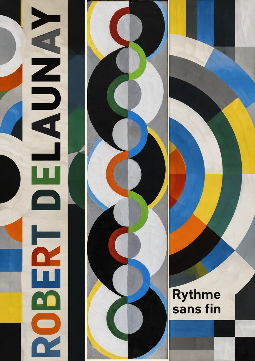 Robert Delaunay Rythme Sans Fin III No6 - Poszter