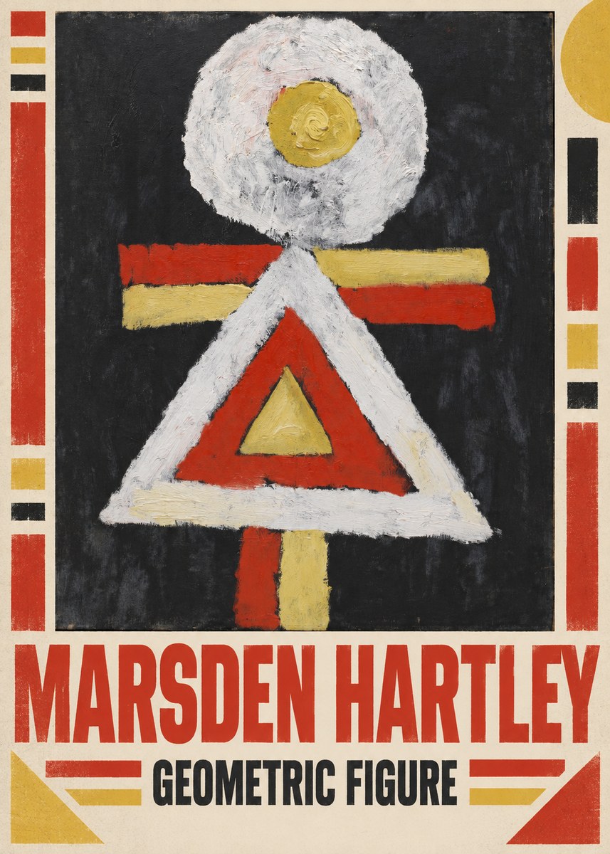 Marsden Hartley Geometric Figure No5 - Poszter