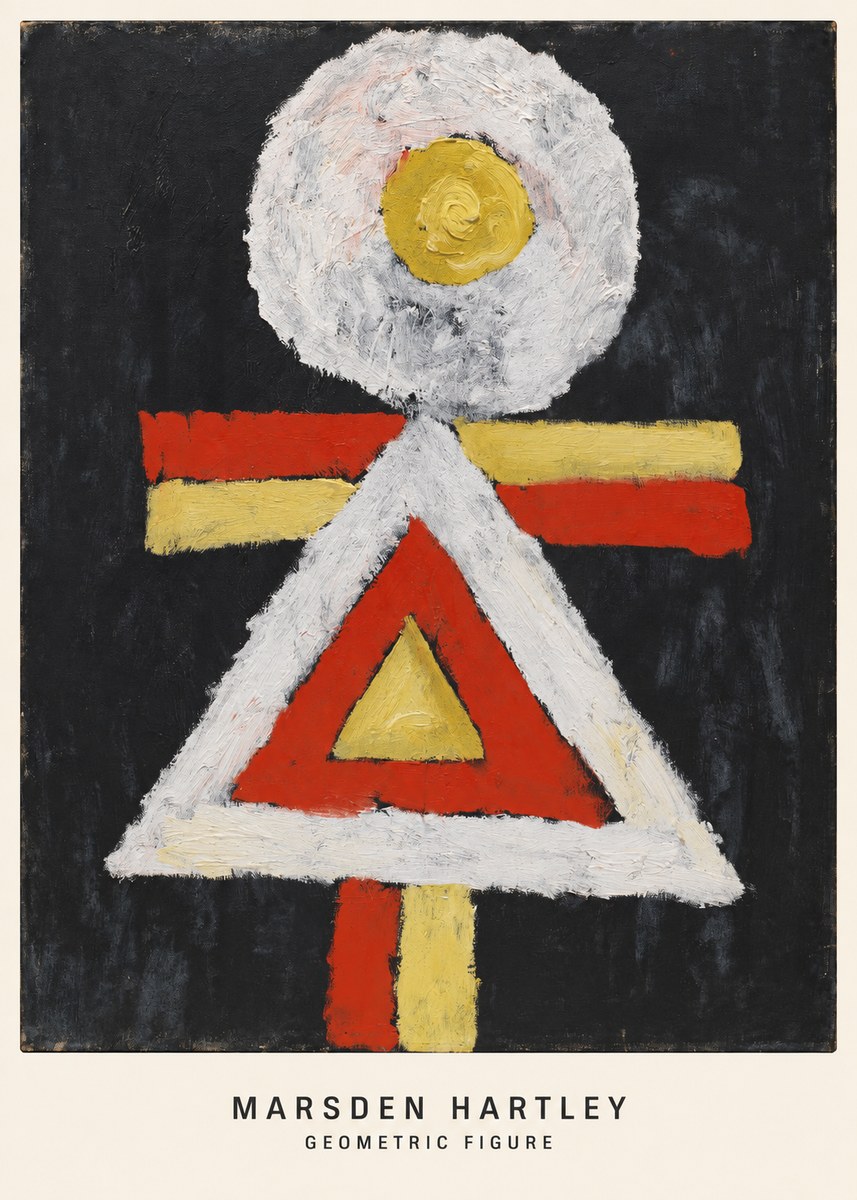 Marsden Hartley Geometric Figure No6 - Poszter