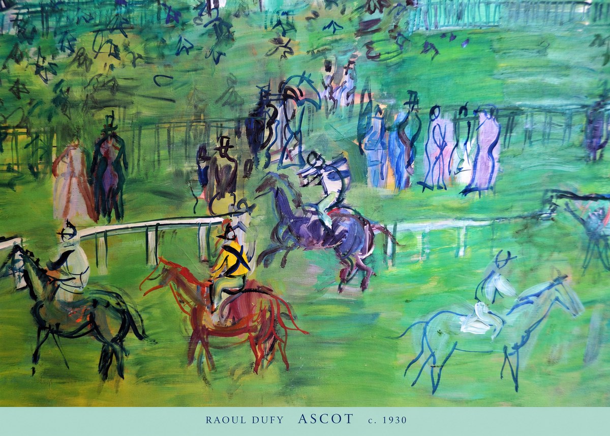 Raoul Dufy Ascot No5 - Poszter