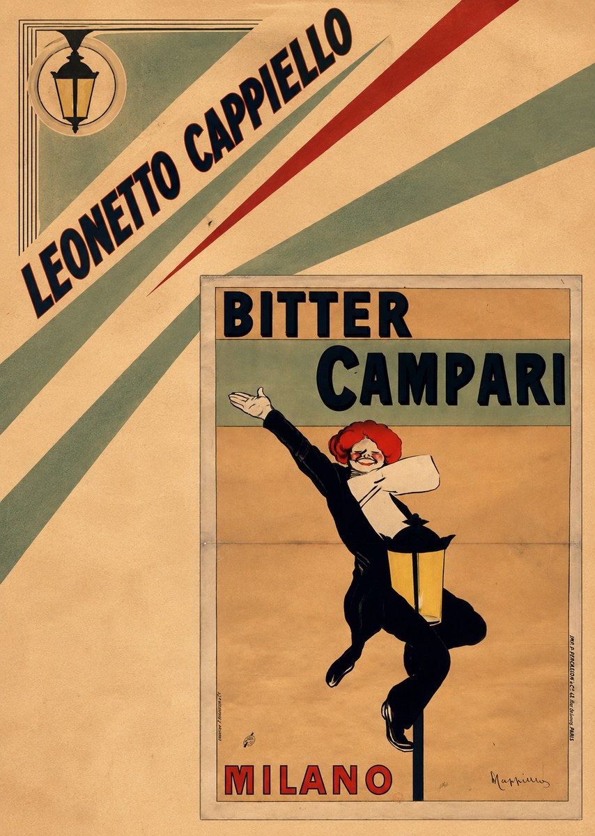 Leonetto Cappiello Bitter Campari II No5 - Poszter