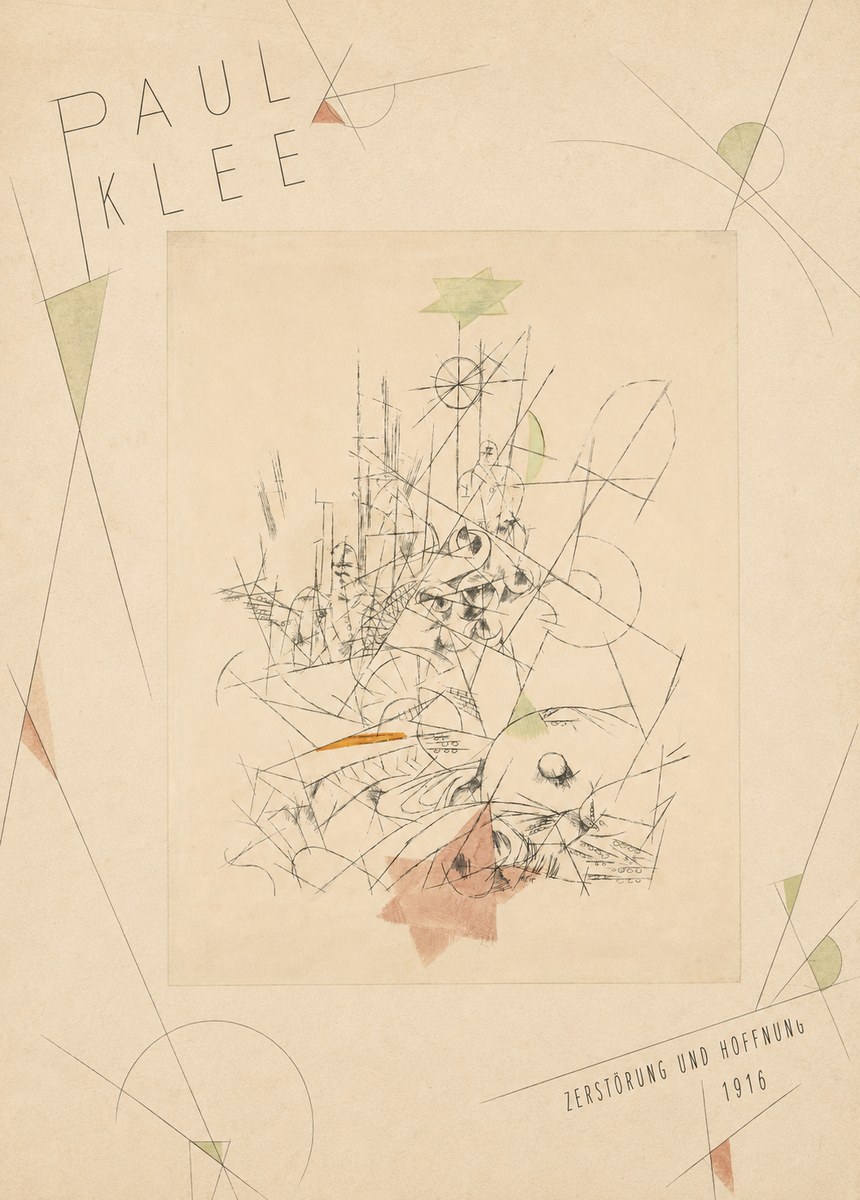 Paul Klee Zerstörung Und Hoffnung II No5 - Poszter