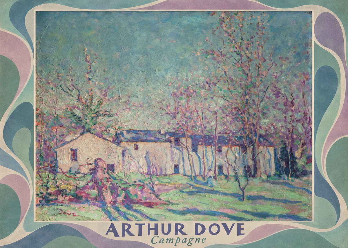 Arthur Dove Campagne No4 - Poszter