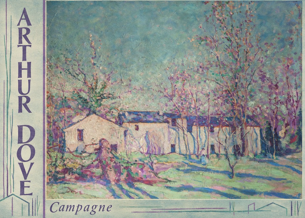 Arthur Dove Campagne No5 - Poszter