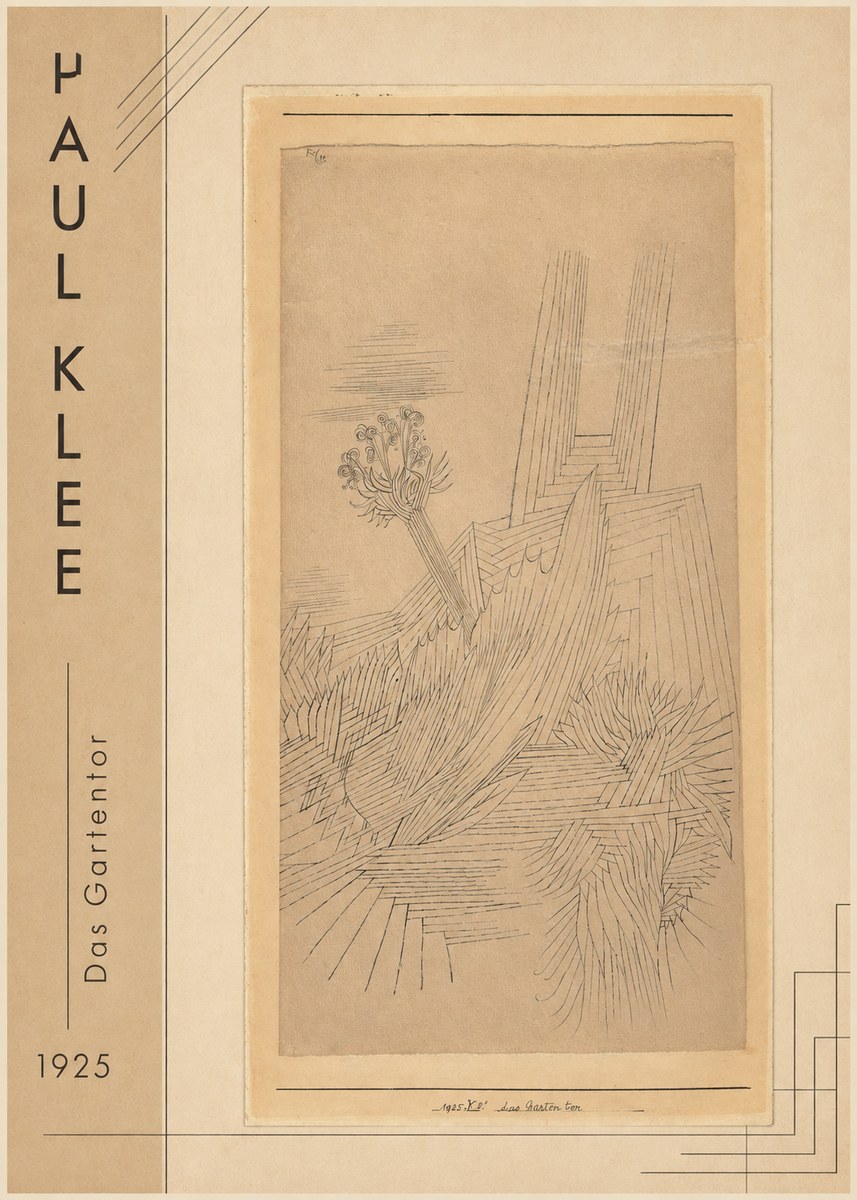 Paul Klee Das Gartentor I No2 - Poszter