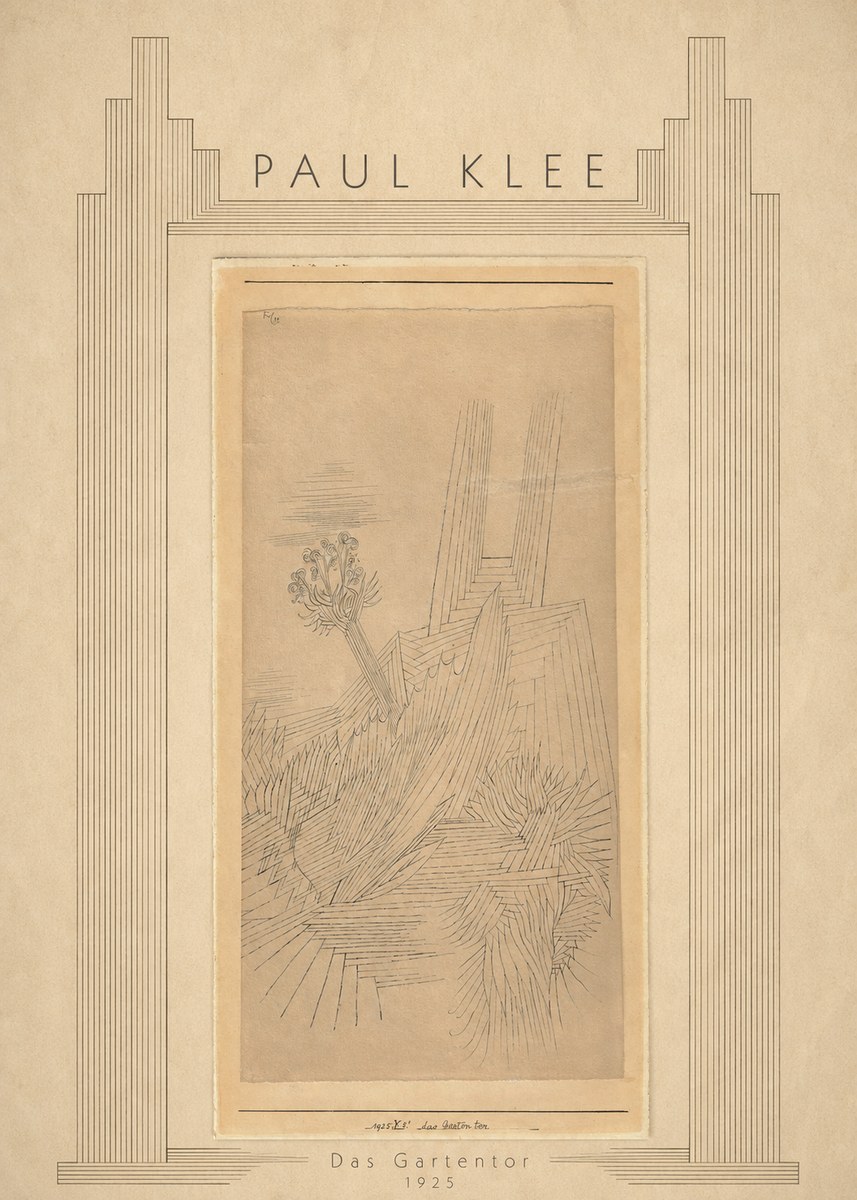 Paul Klee Das Gartentor I No6 - Poszter