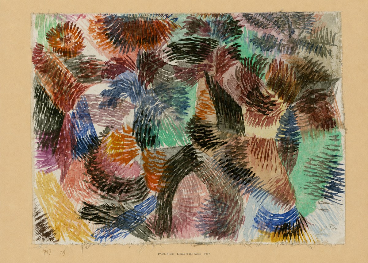Paul Klee Libido of the Forest No6 - Poszter