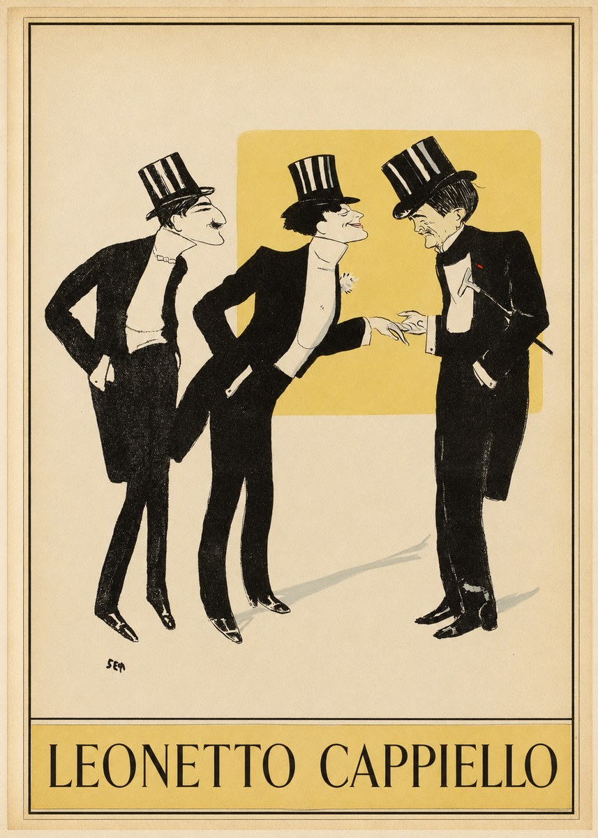 Leonetto Cappiello Leonetto Cappiello IV No1 - Poszter
