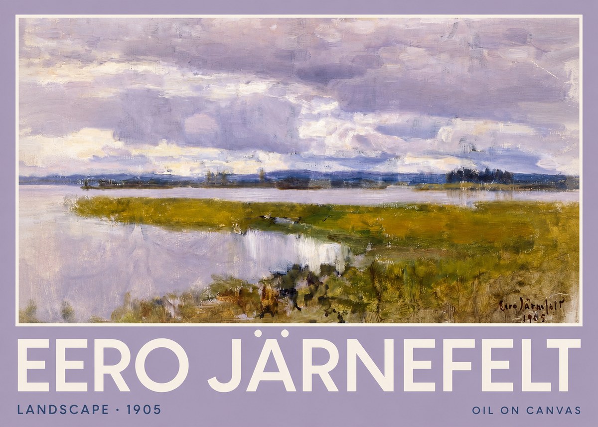 Eero Järnefelt Landscape No2 - Poszter