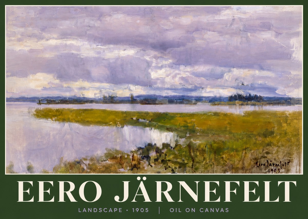Eero Järnefelt Landscape No4 - Poszter
