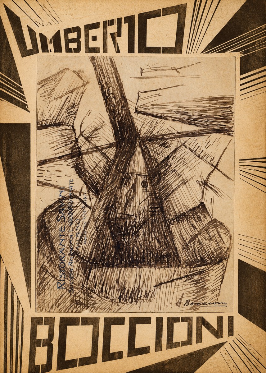 Umberto Boccioni Umberto Boccioni II No4 - Poszter