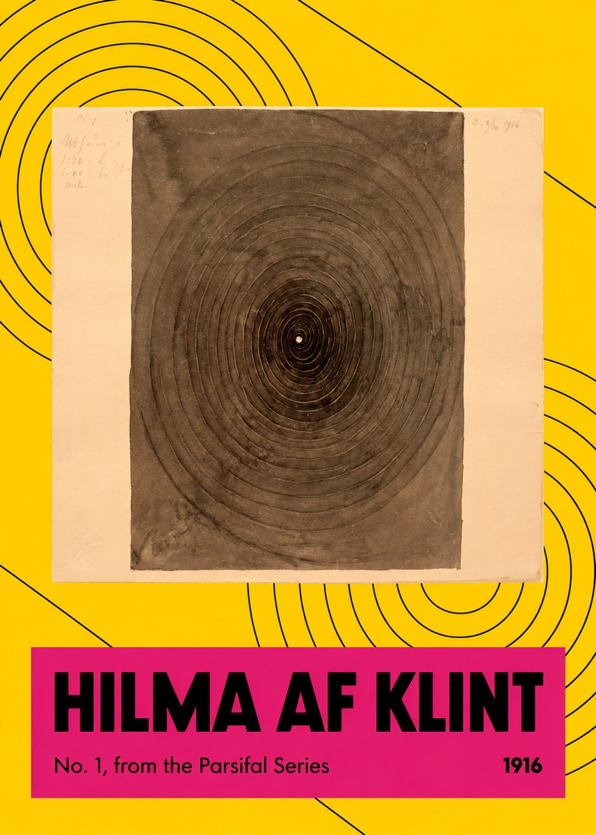 Hilma af Klint No. 1, from the Parsifal Series No4 - Poszter