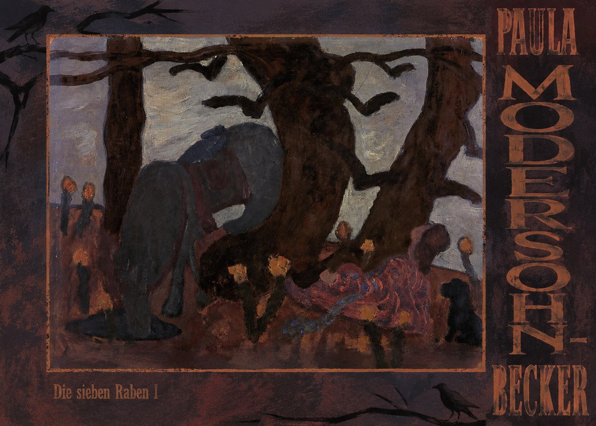 Paula Modersohn-Becker Die Sieben Raben I No4 - Poszter