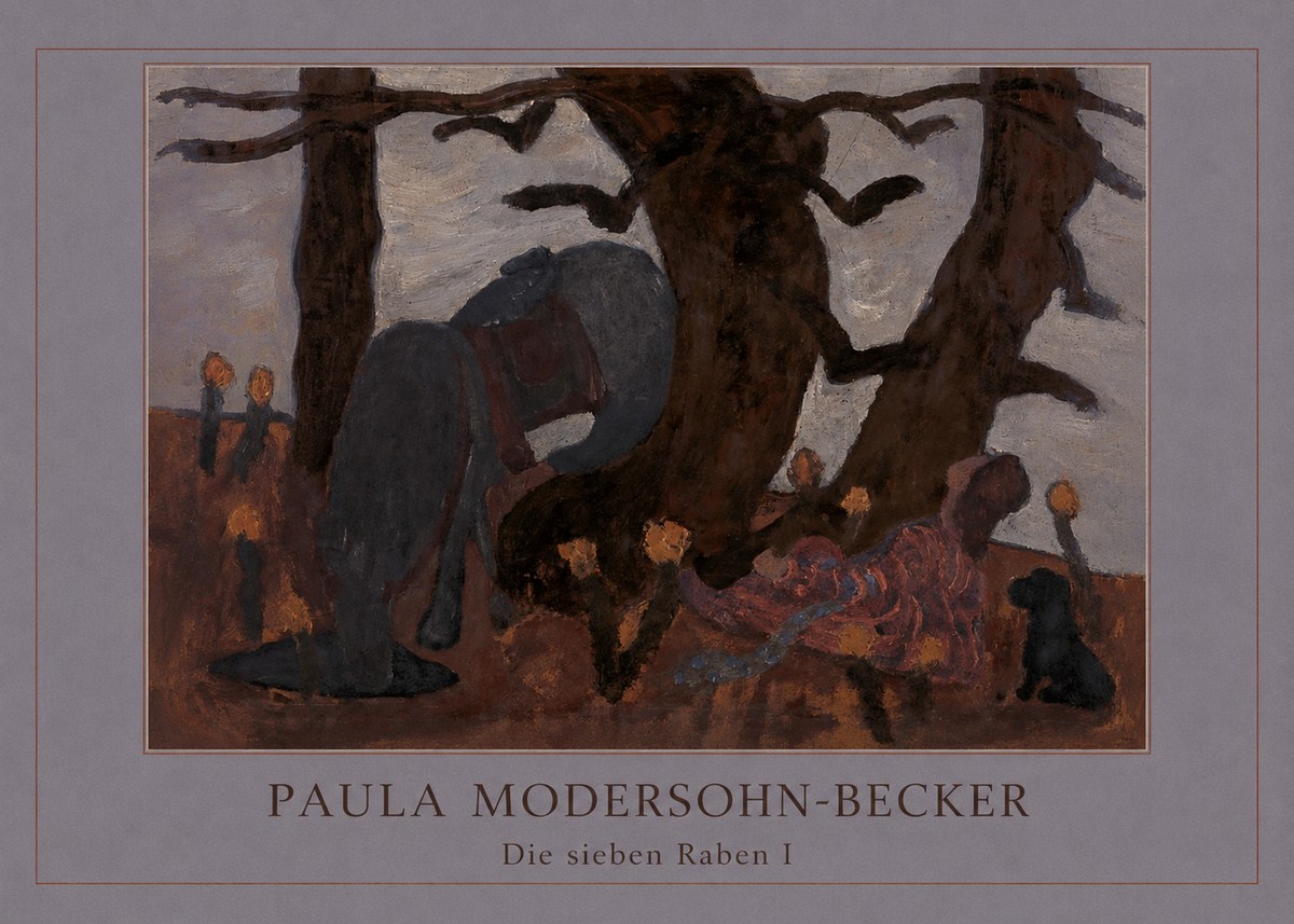 Paula Modersohn-Becker Die Sieben Raben I No5 - Poszter