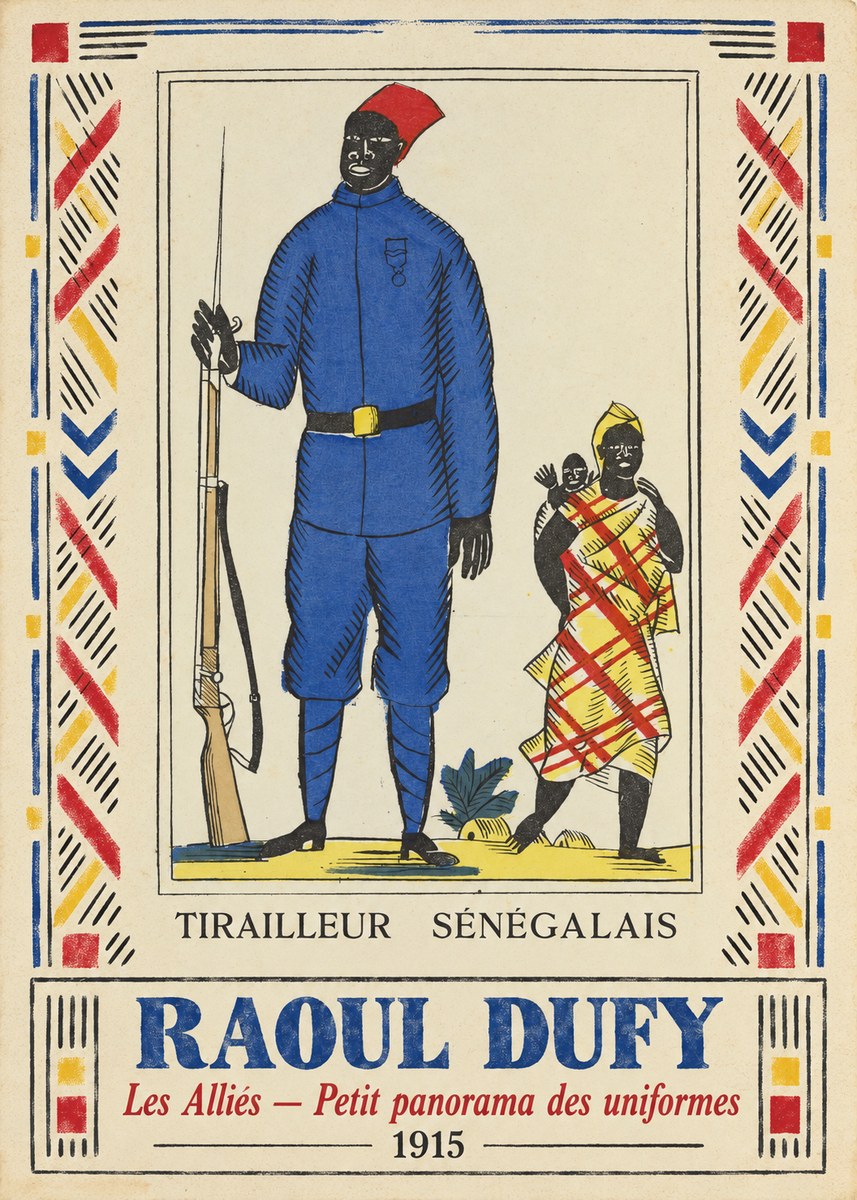 Raoul Dufy Tirailleur Sénégalais No3 - Poszter