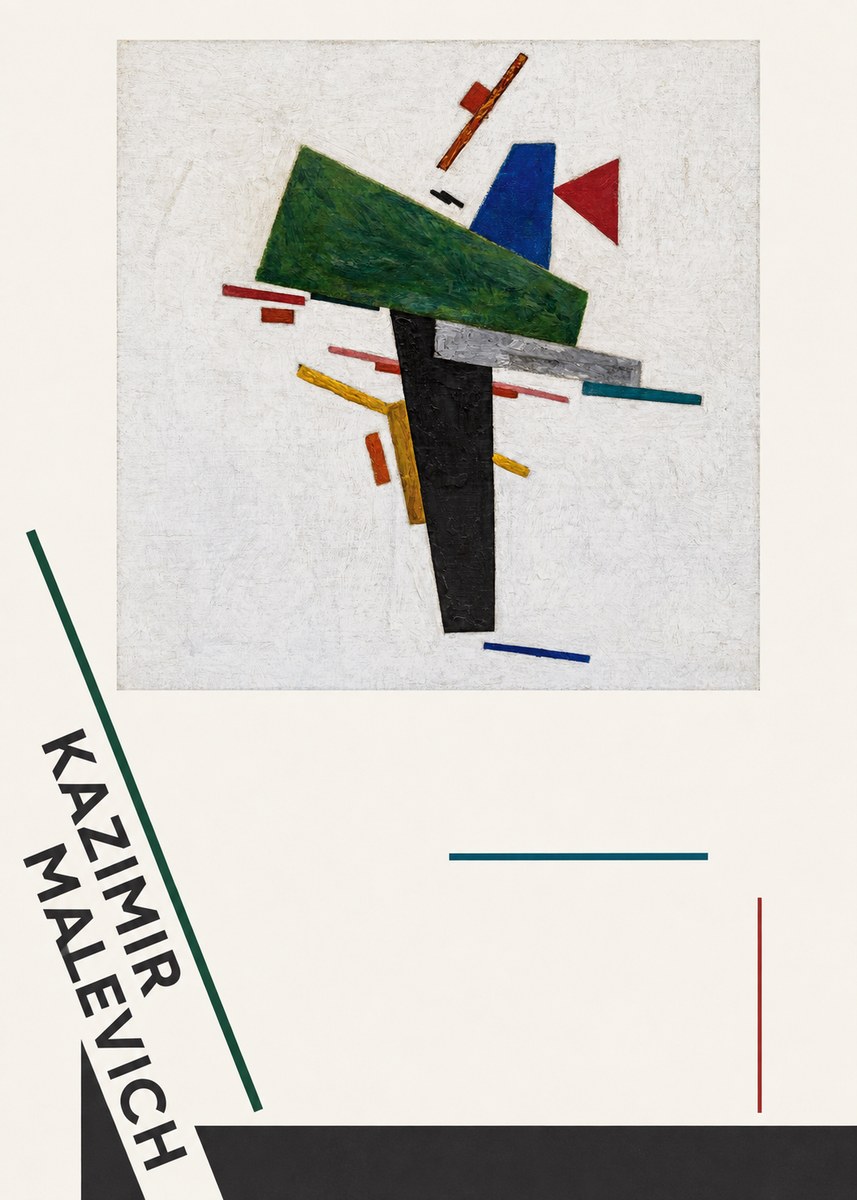 Kazimir Malevich Suprematist Composition II No2 - Poszter