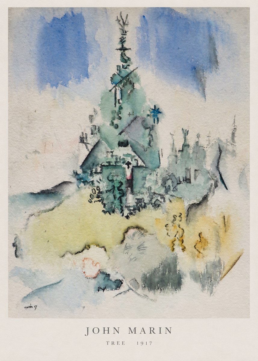 John Marin Tree No6 - Poszter