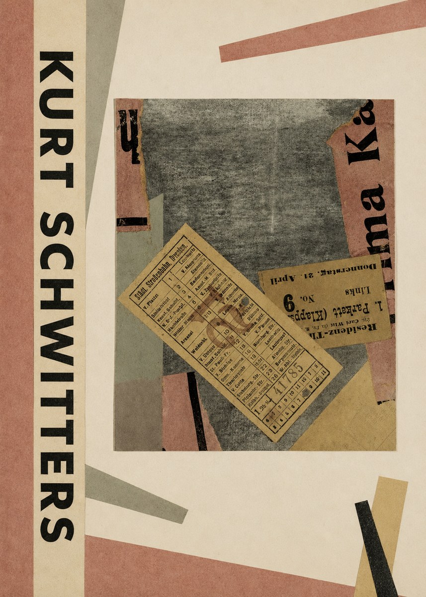 Kurt Schwitters Merz Collage No2 - Poszter