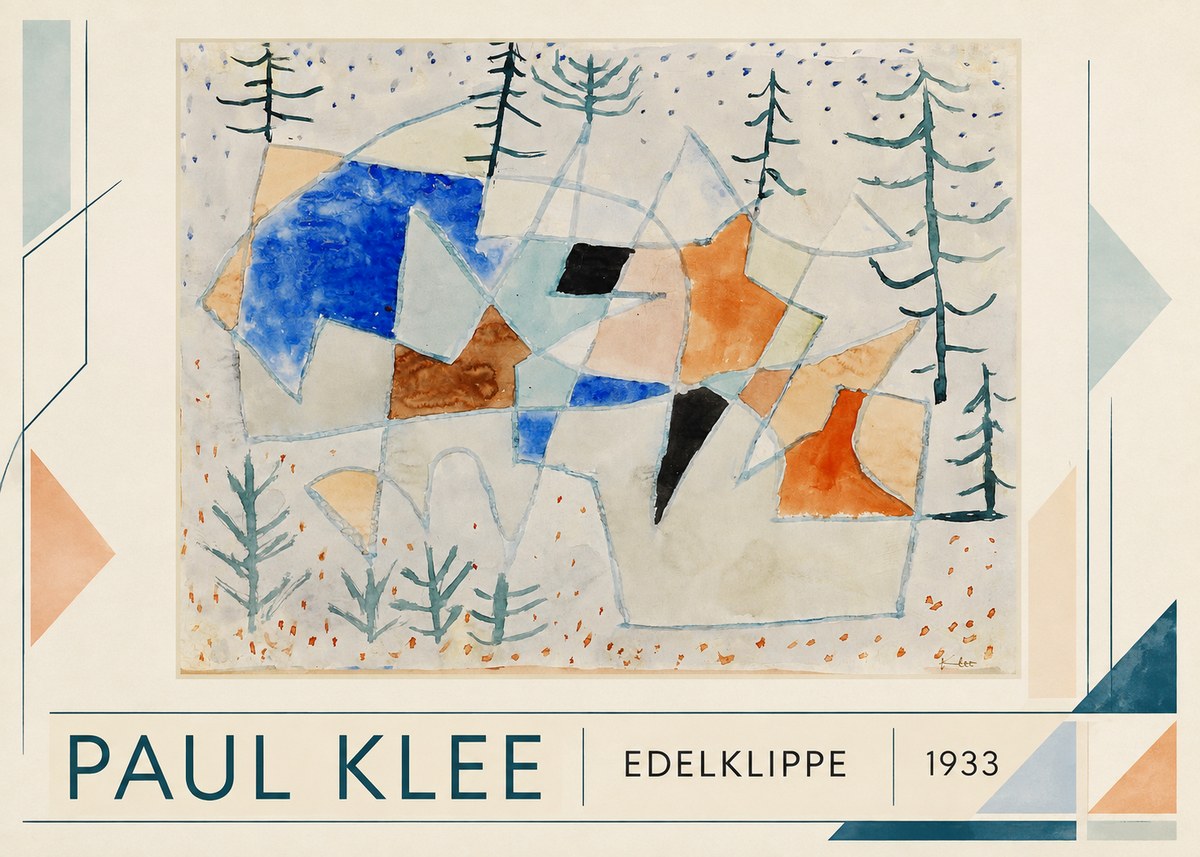 Paul Klee Edelklippe No1 - Poszter