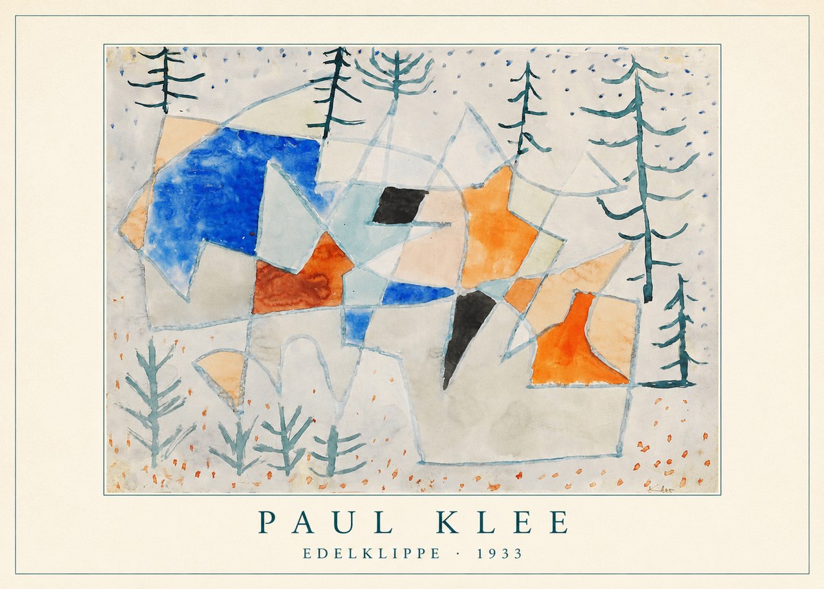 Paul Klee Edelklippe No3 - Poszter