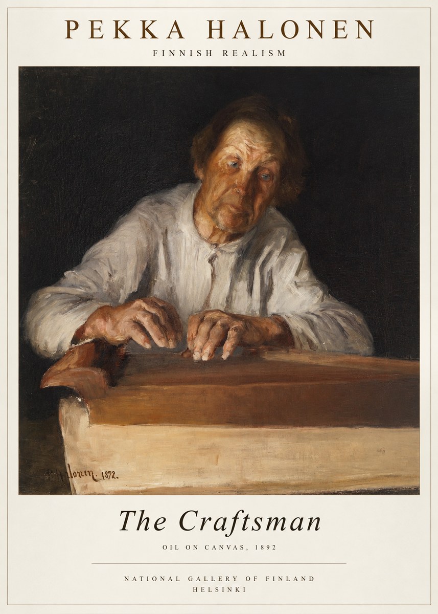 Pekka Halonen The Old Man No4 - Poszter