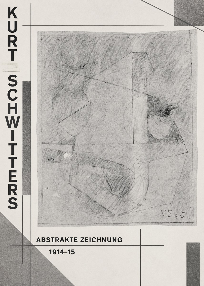 Kurt Schwitters Abstrakte Zeichnung No2 - Poszter