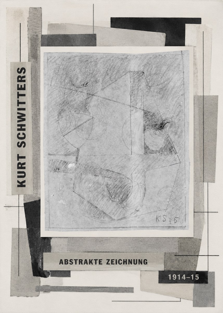 Kurt Schwitters Abstrakte Zeichnung No5 - Poszter