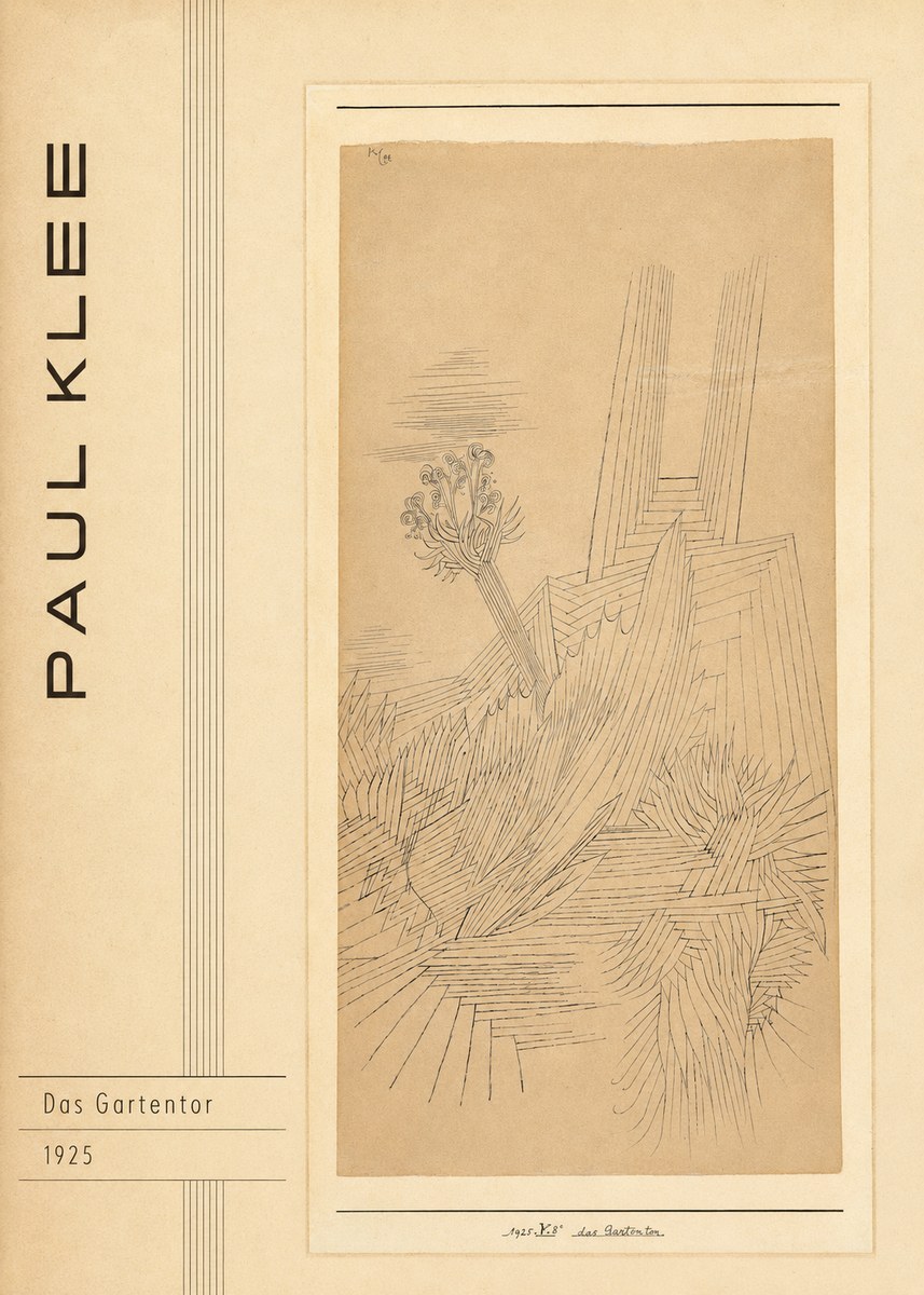 Paul Klee Das Gartentor II No2 - Poszter