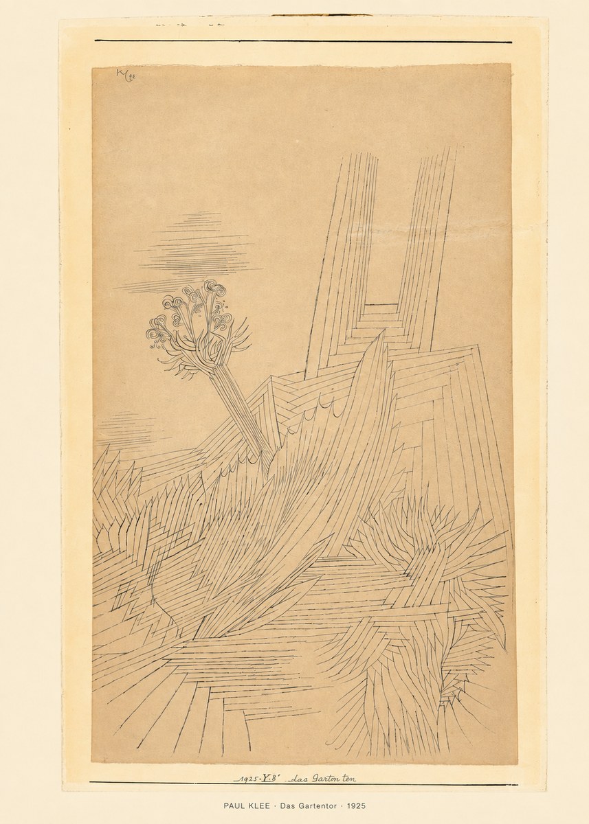 Paul Klee Das Gartentor II No6 - Poszter