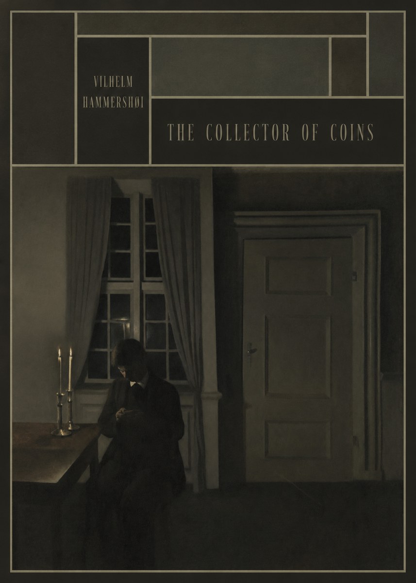 Vilhelm Hammershøi The Collector of Coins No4 - Poszter
