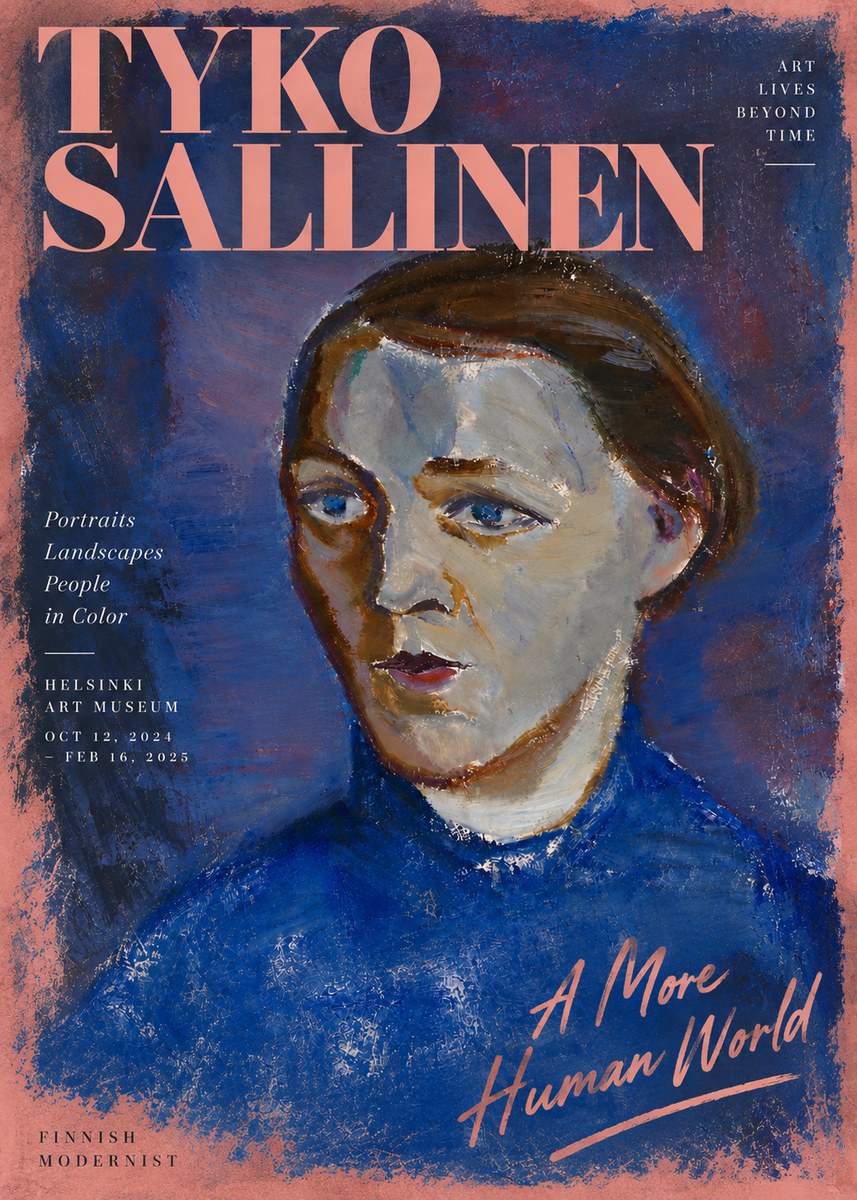 Tyko Sallinen Portrait II No5 - Poszter