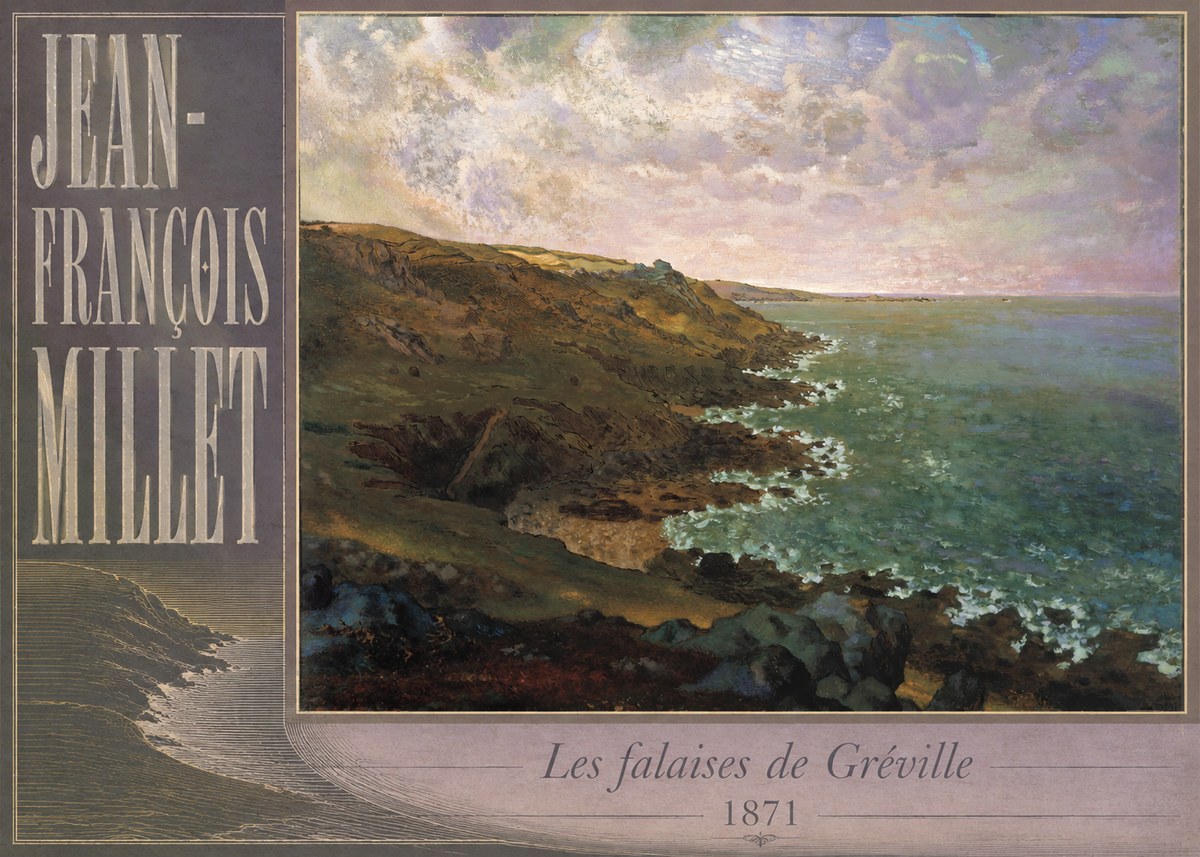 Jean-François Millet Les Falaises De Gréville No3 - Poszter